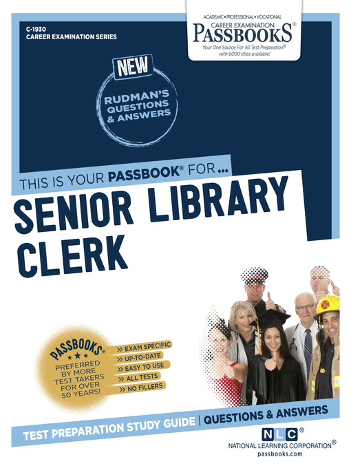Title details for Senior Library Clerk by National Learning Corporation - Wait list